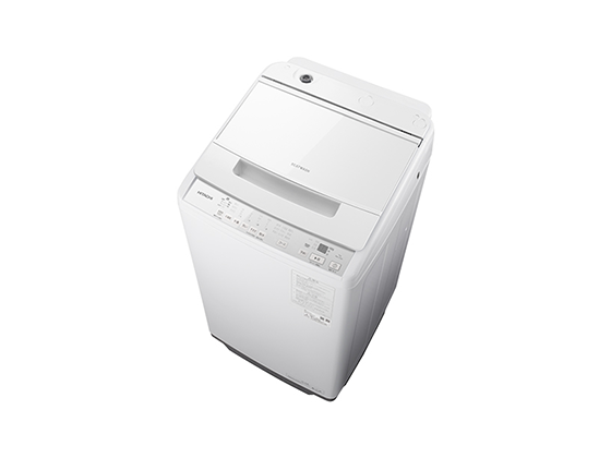 日立 縦型洗濯機 ビートウォッシュ BW-V70K(W)